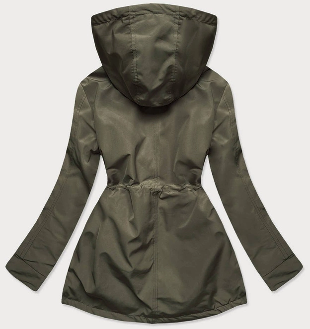 KURTKA - PARKA DAMSKA KHAKI (6853)