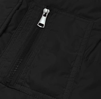 Dwustronna kamizelka damska czarna (2383-1)