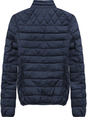 MĘSKA PIKOWANA KURTKA GRANATOWA (78LJ)