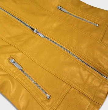 Ramoneska ze stójką żółta (r12)