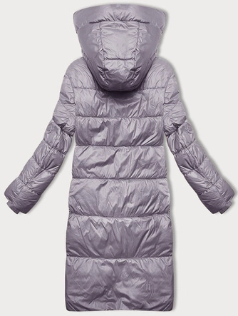 Zimowa kurtka damska z kapturem Glakate wrzos (LU-238001#)