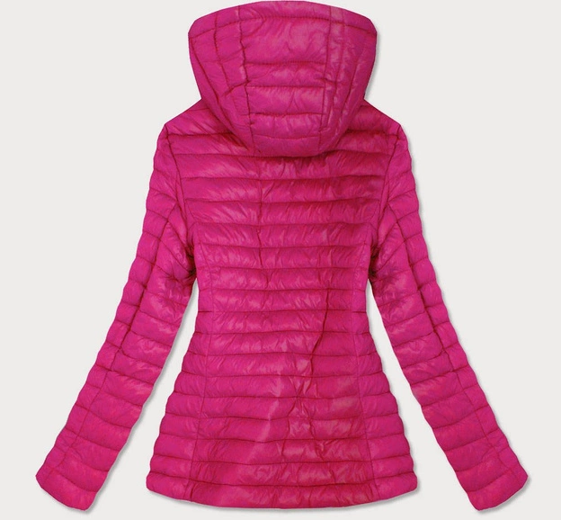 Damska kurtka dwustronna różowa (7174)
