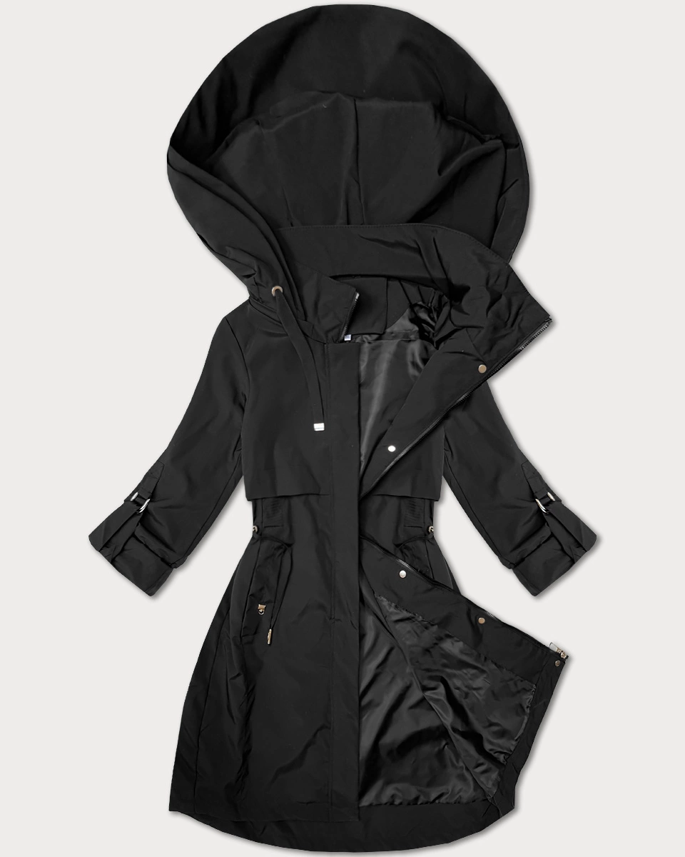 Damska kurtka na podszewce J Style czarna (16M9260-392)