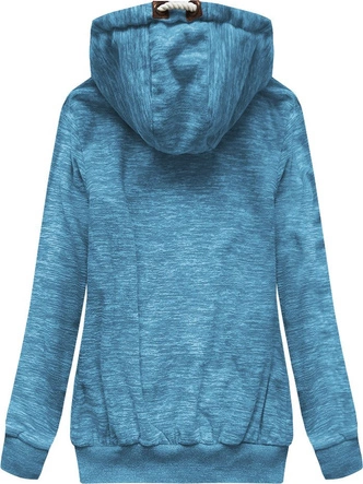 ROZPINANA BLUZA POLAROWA NIEBIESKA (X1923X)