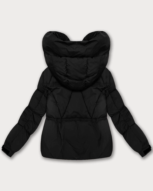 Przejściowa kurtka damska oversize S'West czarna (B2003-1)