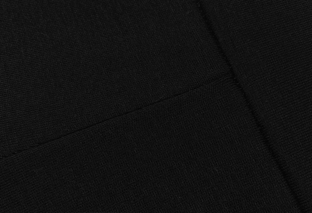 Bawełniane legginsy rybaczki czarne (YW01045-a1)