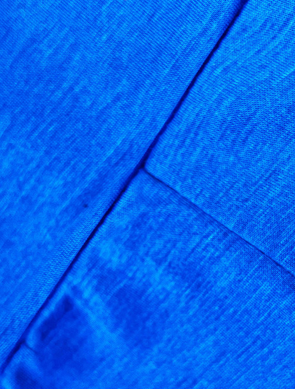 Bawełniane legginsy 7/8 niebieskie (YW01058-9)