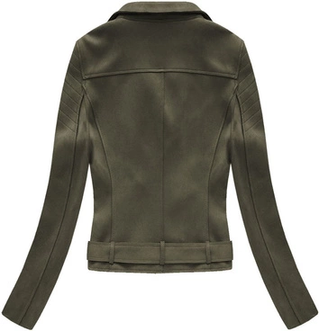 ZAMSZOWA RAMONESKA Z KLAMRĄ KHAKI (6002)