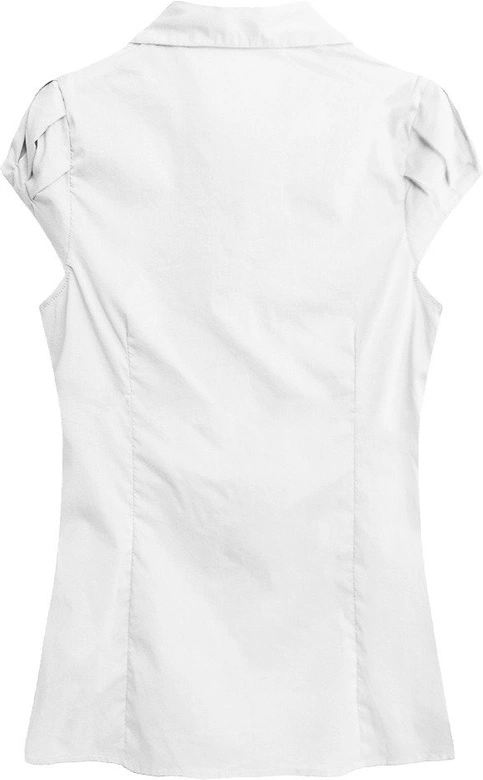 KOSZULA Z KRÓTKIM RĘKAWEM BIAŁA (X1050X)