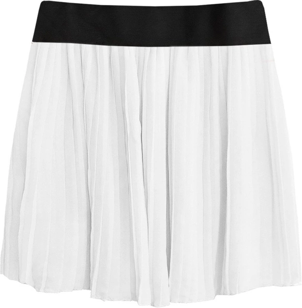 PLISOWANA SPÓDNICA MINI BIAŁA (9228/1)