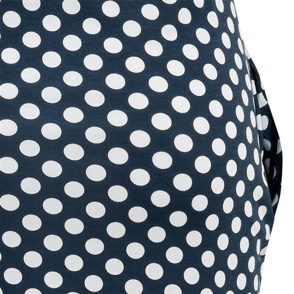 SUKIENKA W GROCHY GRANATOWA (1573)