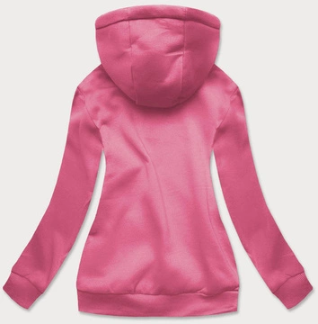 Damska bluza dresowa ciemny róż (W02-19)