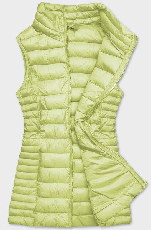 PIKOWANA KAMIZELKA DAMSKA PISTACJA (23038-156)