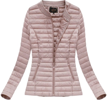 PIKOWANA KURTKA BRUDNY RÓŻ (7143)