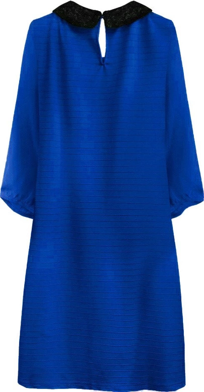 SUKIENKA Z KOŁNIERZYKIEM CHABROWA (6107)