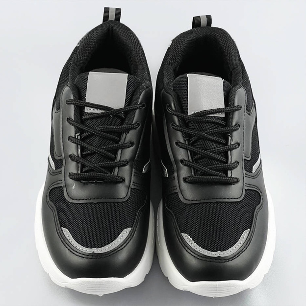 Sneakersy damskie czarne (bs-01)