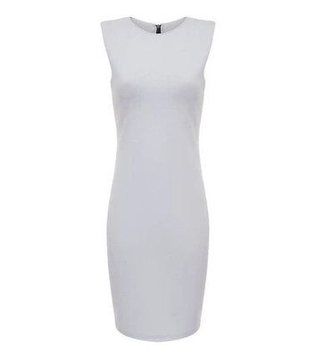 SZARA SUKIENKA Z ZAMKIEM NA PLECACH (GOOD19)