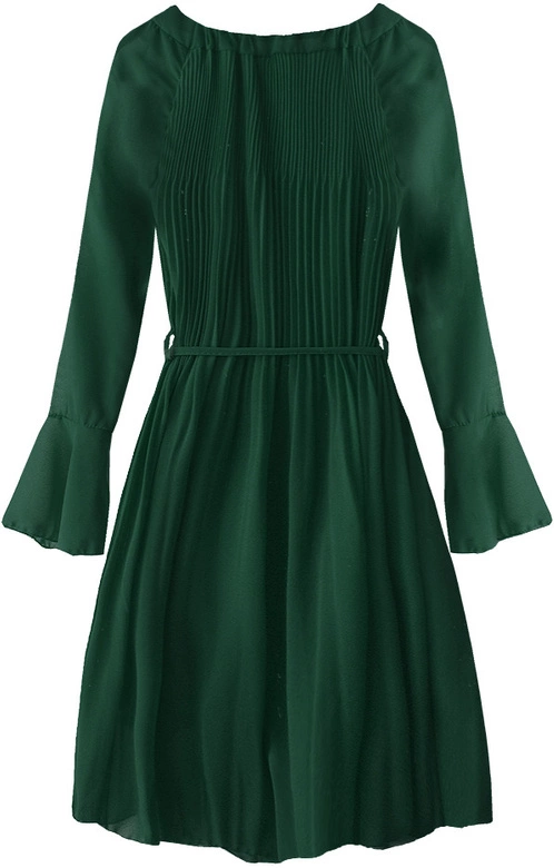 PLISOWANA SUKIENKA HISZPANKA ZIELONA (241ART)