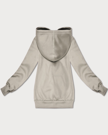 Rozpinana bluza damska z kapturem S'West beżowa (B-12#)