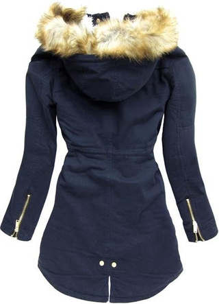 PARKA ZIMOWA GRANATOWA (7595/2)