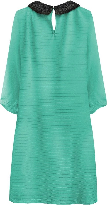 SUKIENKA Z KOŁNIERZYKIEM MORSKA (6107)