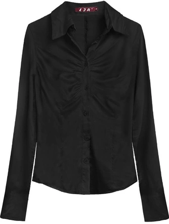 BAWEŁNIANA KOSZULA CZARNA (1013)