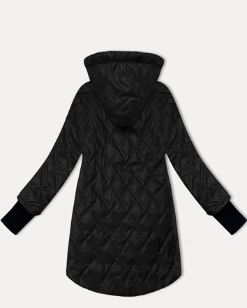 Lekka kurtka damska z odpinanym kapturem S'West czarna (B8371-1)