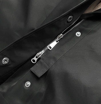 Zimowa parka damska z podpinką khaki-brąz (b533-1107)