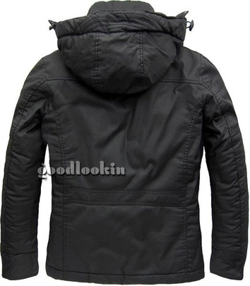 KURTKA ZIMOWA CASABLANCA CZARNA (4410)