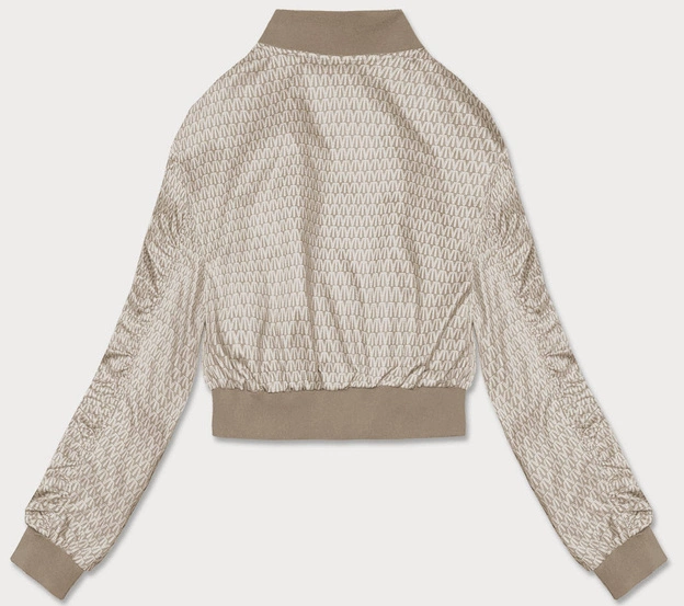 Krótka bomberka damska beżowa (AG3-2206)