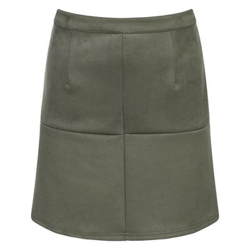 SPÓDNICA Z PRZESZYCIAMI KHAKI (SP7)