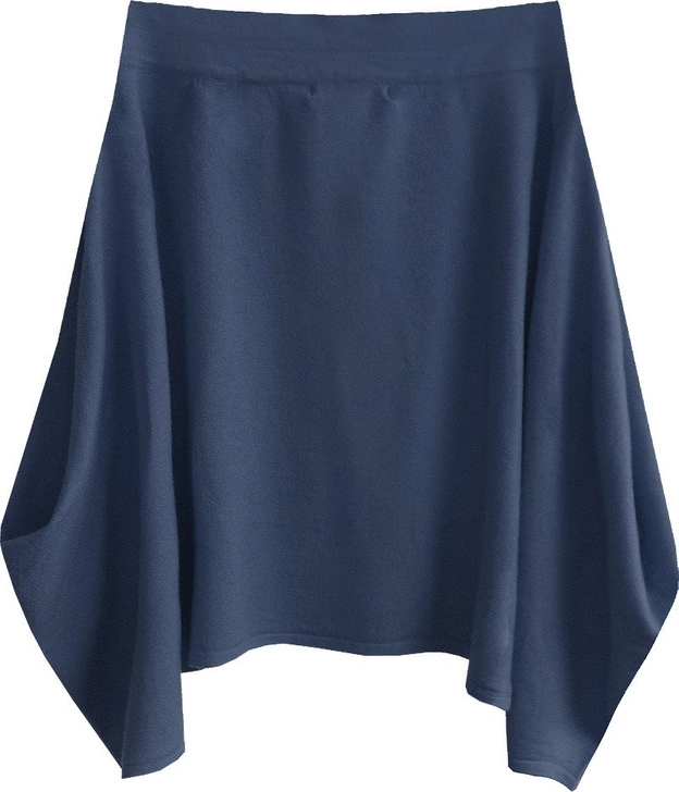 ASYMETRYCZNA SPÓDNICA CIEMNONIEBIESKA (1551)