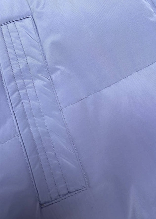 Gruba kamizelka damska wrzos (23-008)