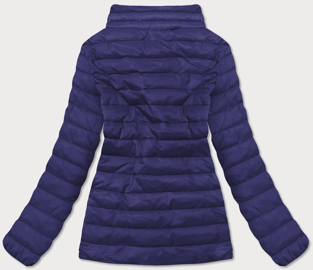 Lekka pikowana kurtka damska granatowa (20311-215)