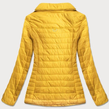 Kurtka z wysoką stójką żółta (dl016)