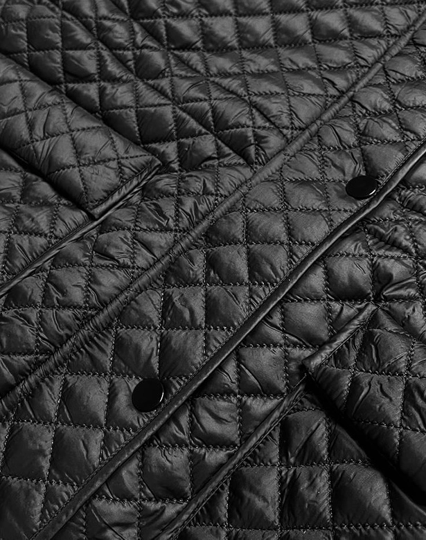 Przejściowa kurtka damska oversize czarna (ag6-27)