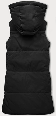 Dwustronna kamizelka damska baranek J Style czarna (16M9166-392)