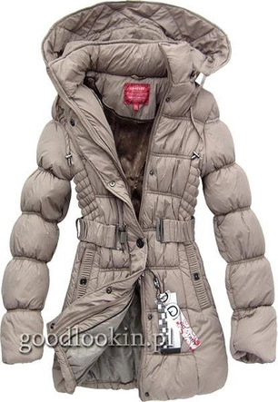 KURTKA ZIMOWA GO-START BEŻOWA (01WBS)