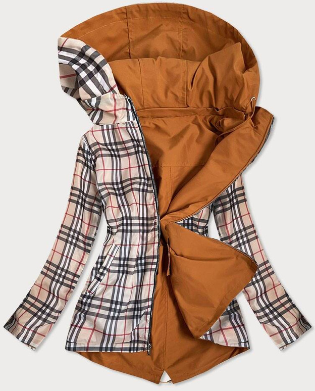 Kurtka damska kratka burberry karmelowa (mm88)