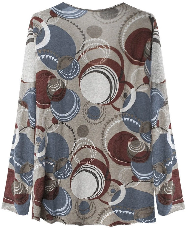 CIENKA BAWEŁNIANA BLUZKA CAPPUCINO (250ART)