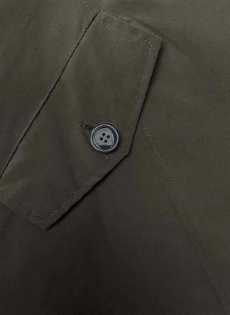 Zimowa kurtka damska khaki (M-R45)