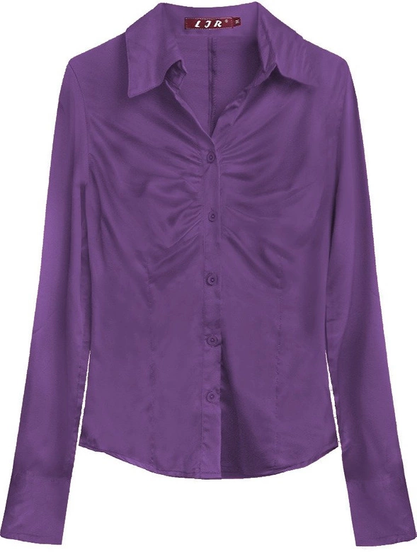 BAWEŁNIANA KOSZULA FIOLETOWA (1013)