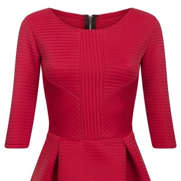 SUKIENKA NEOPRENOWA Z ZAMKIEM CZERWONA (S16)