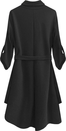 DŁUGA KOSZULA OVERSIZE CZARNA (512ART)