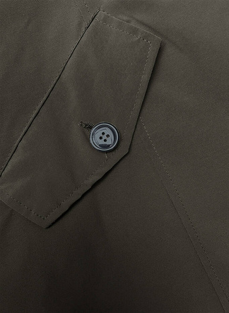 Zimowa kurtka damska khaki (M-R45)