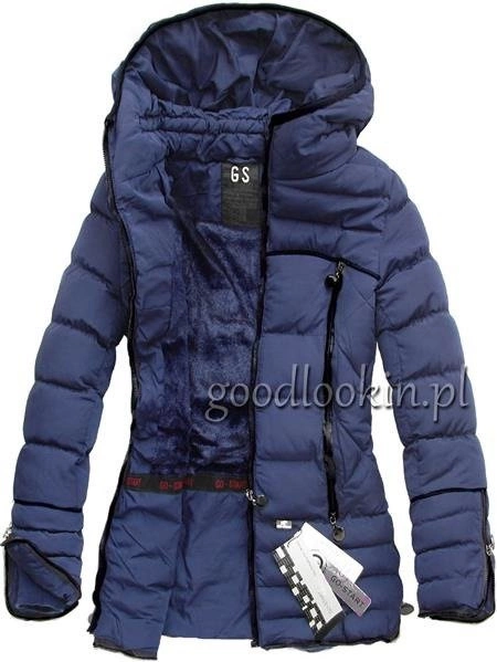 KURTKA ZIMOWA GO-START ŚLIWKA (8609A)