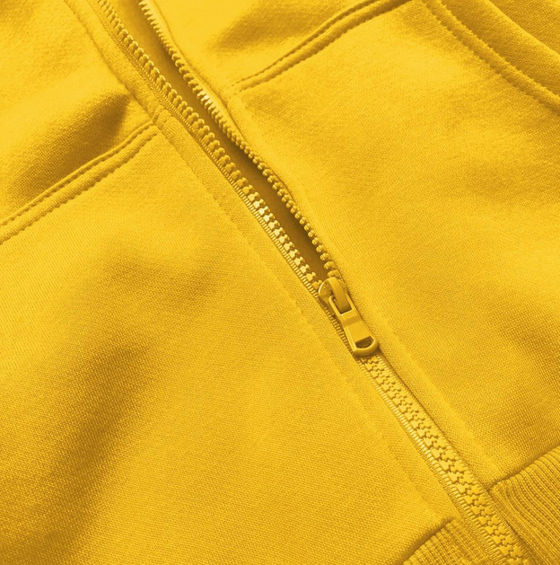 Bluza damska sportowa słoneczny żółty (W03-28)