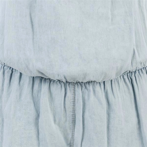 KRÓTKI KOMBINEZON NA RAMIĄCZKA BŁĘKITNY (666)