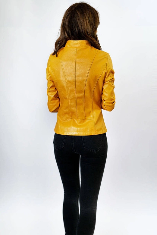 Ramoneska ze stójką żółta (r12)