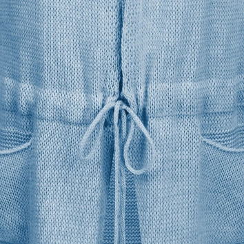 SWETER Z BUFIASTYMI RĘKAWAMI NIEBIESKI (116ART)